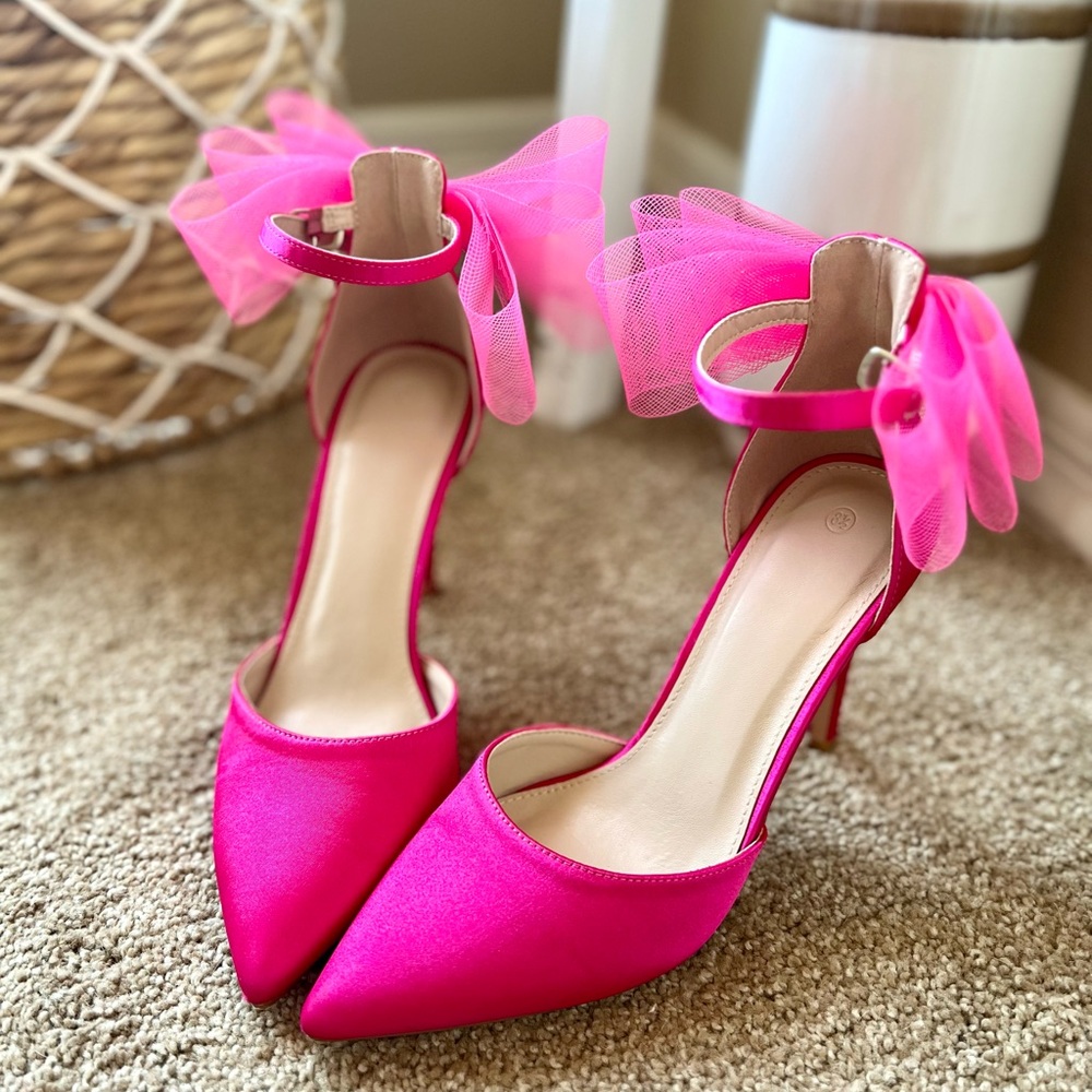 Amazon Vibrant Pink Women's Heels